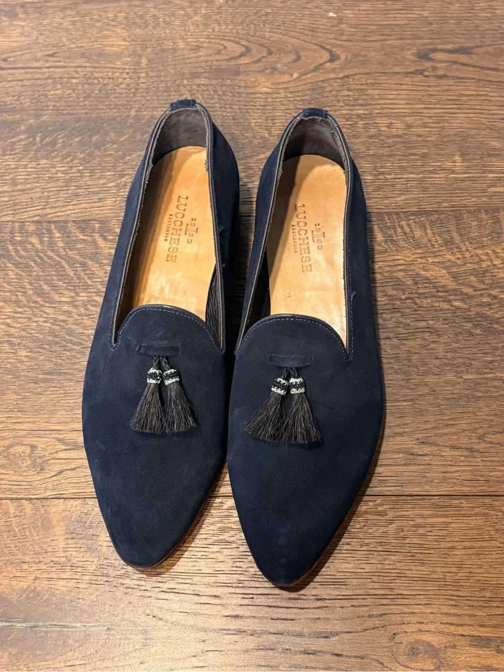 Lucchese size navy